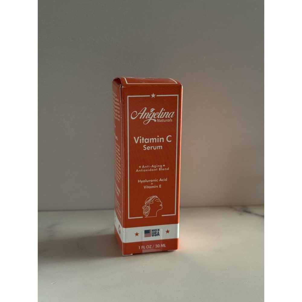 Angelina Naturals Vitamin C Serum 1 Fl Oz Exp 5/25